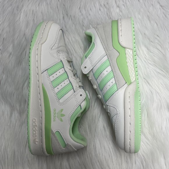 Adidas Forum Low CL Womens Sportswear Shoes White IG1427 NEW Multi Sz - Picture 3 of 12